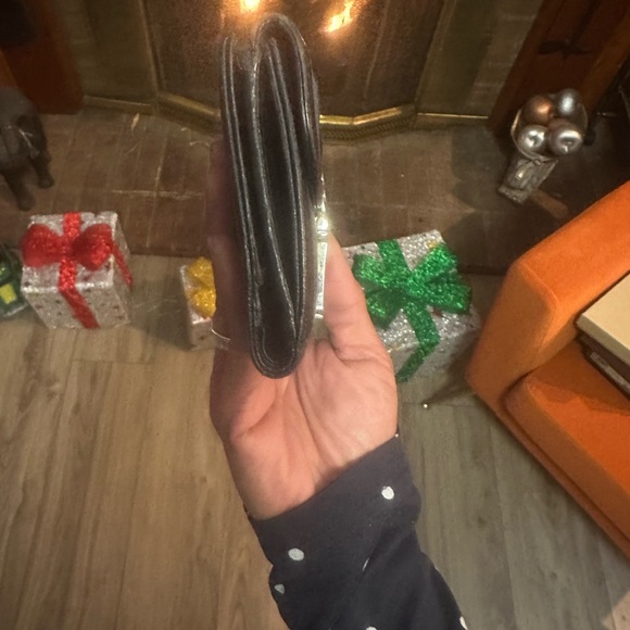 Authentic Christian Dior Trotter D Charm wallet leather - Picture 2 of 7